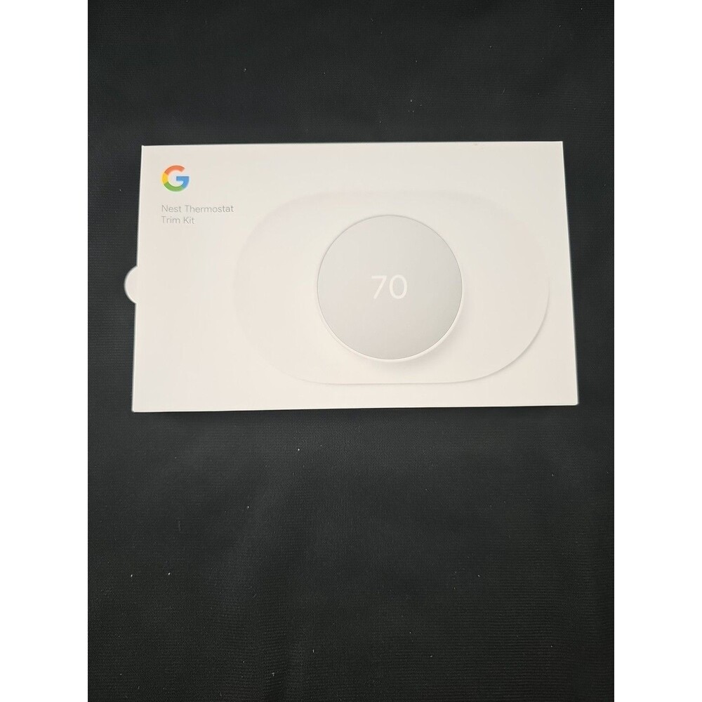 Google Nest Thermostat Trim Kit Snow